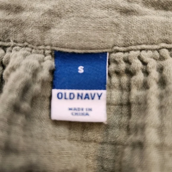 Old Navy Long-Sleeve Waist-Defined Midi Dress - Sage Green - Size Small - Picture 5 of 11